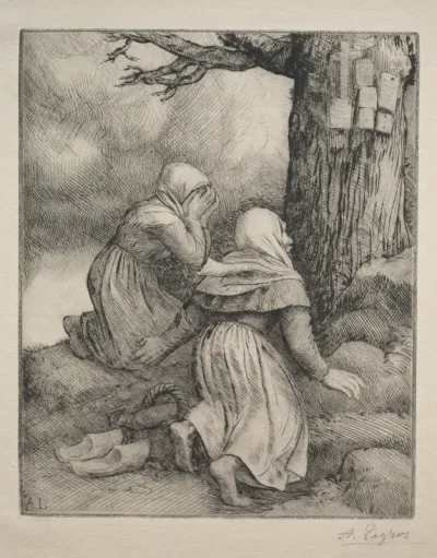 Bowing before the Tree (L'arbre de salut)
