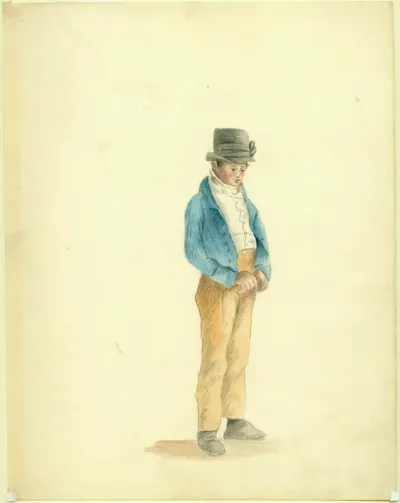 Boy in a Beaver Hat