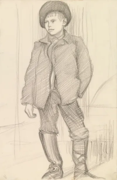 Boy in a Fur Cap