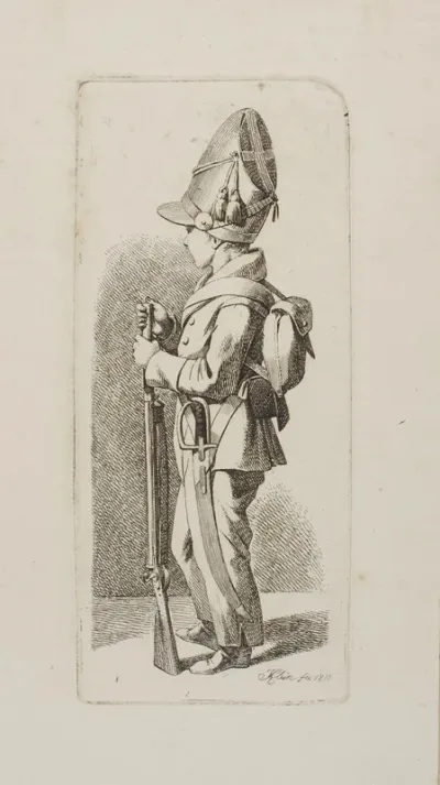Boy in Soldiers Uniform