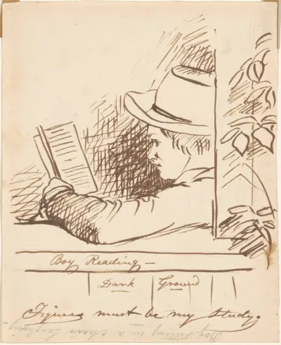 Boy Reading