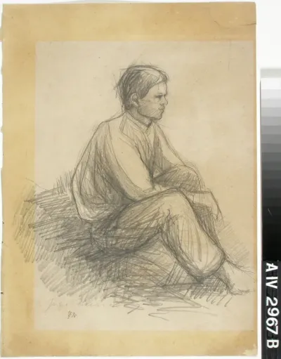 Boy Sitting