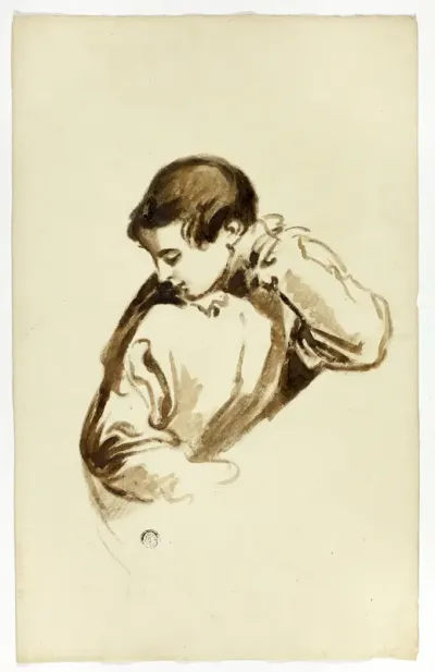Boy Turning Sideways, Half-Length