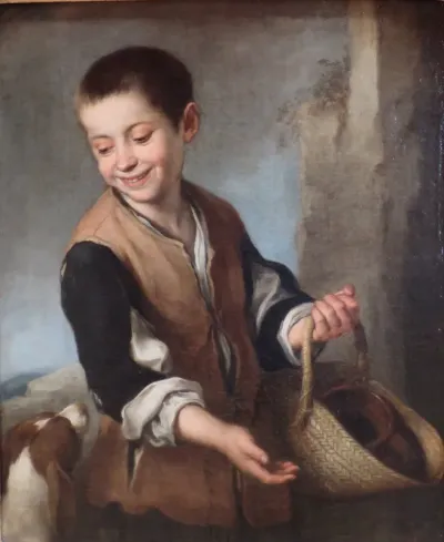 Boy with a Dog