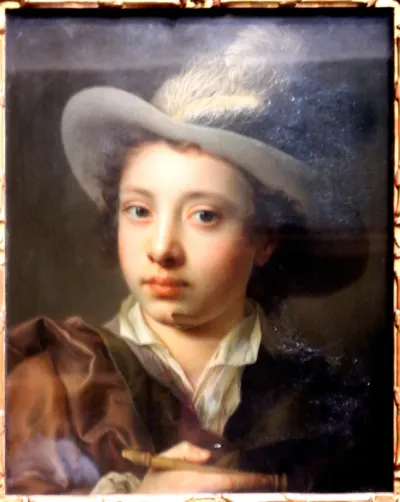 Boy with a recorder