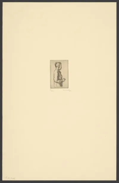 Boy with apple