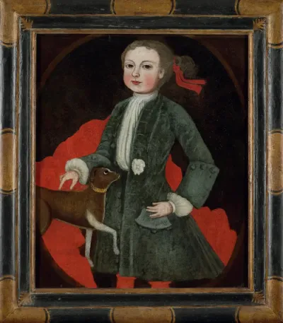 Boy with Dog