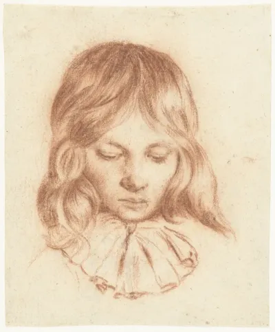 Boy with Downcast Eyes