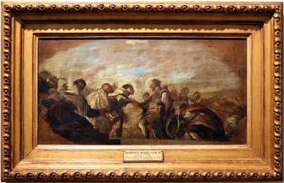 bozzetto per la decorazione di palazzo pepoli campogrande a bologna