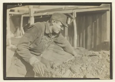Brakeman on Coal Train, Pennsylvania