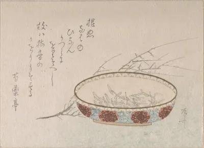 Branch of Plum Blossoms and Bowl