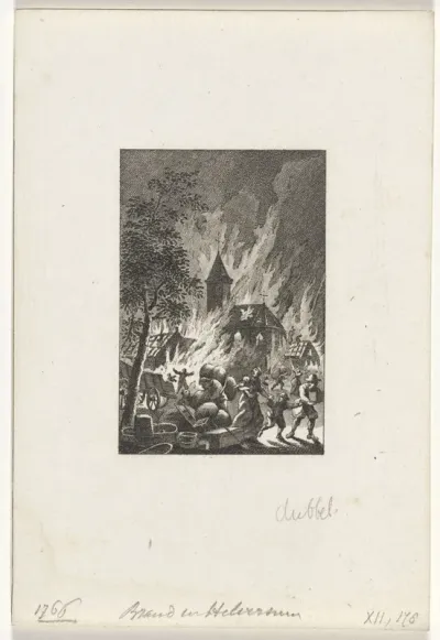 Brand te Hilversum, 1766