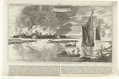 Brand van Crèvecoeur, 1673