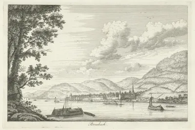 Braubach, gezien vanaf de Rijn