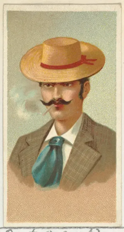 Brazilian, printer's sample from World's Smokers series (N33) for Allen & Ginter Cigarettes