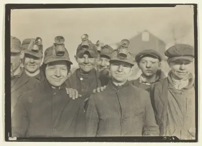 Breaker Boys in Pennsylvania Coal Mine