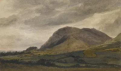 Breidden Hill in the welsh borders