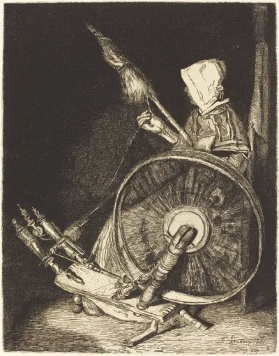 Breton Spinner (Fileuse Bretonne)