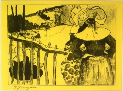 Bretonnes à la Barrière, from the "Volpini Suite: Dessins lithographiques"