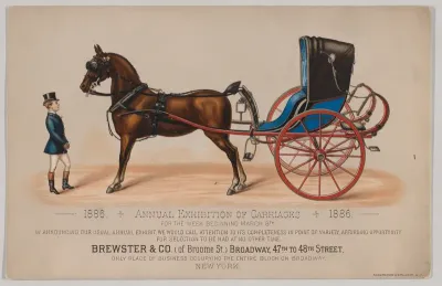 Brewster & Co. Annual Exhibition of Carriages