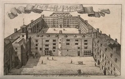 Bridewell Hospital: an aerial view