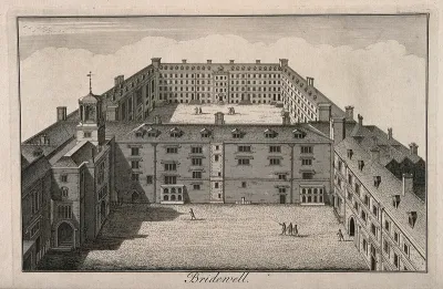 Bridewell Hospital: an aerial view
