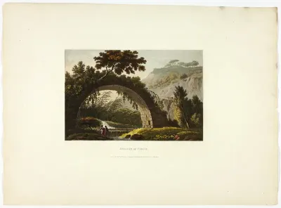 Bridge of Varus, plate twenty-eight from Ruins of Rome