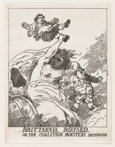 Britannia Roused, or the Coalition Monsters Destroyed