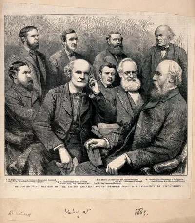 British Association for the Advancement of Science: the president-elect and presidents of departments
