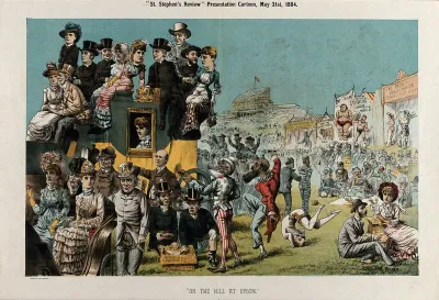 British politicians at the Derby at Epsom