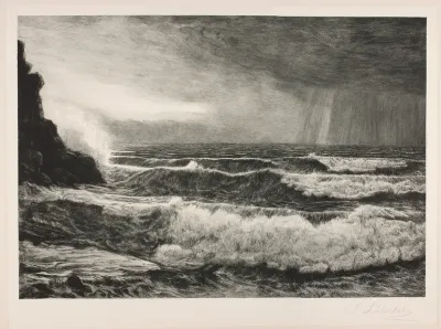Brænding ved Bornholm