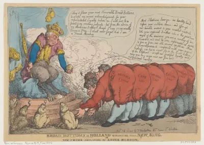 Broad Bottoms in Holland Worshiping Their New King