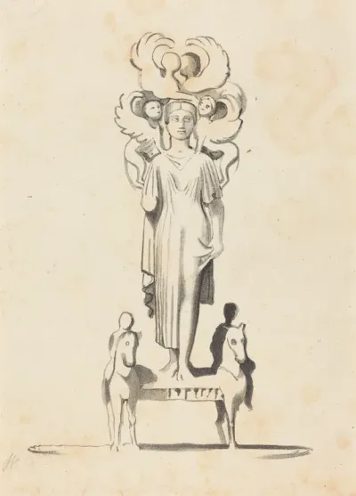 Bronze Figure of Minerva, Found in the Barrowof Achilles