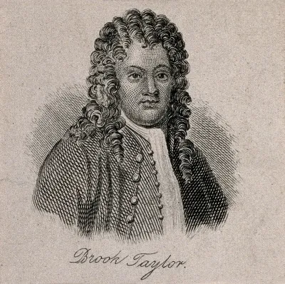 Brook Taylor. Line engraving after R. Earlom