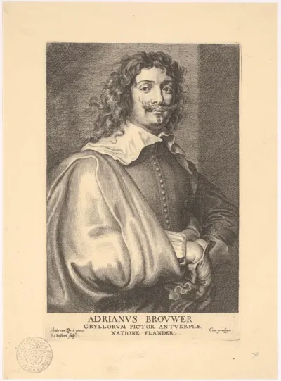 Brouwer, Adriaen (ca. 1605-1638); schilder en tekenaar