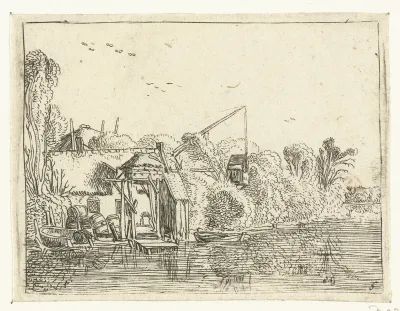 Brouwerij aan de oever van een rivier