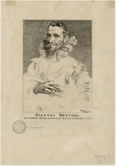 Brueghel, Jan I (1568-1625); schilder, tekenaar en prentkunstenaar