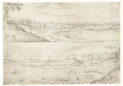 Brug over water met bomen aan weerszijden