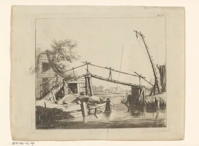 Bruggetje bij een sloot