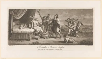 Bruiloft van Alexander de Grote en Roxana