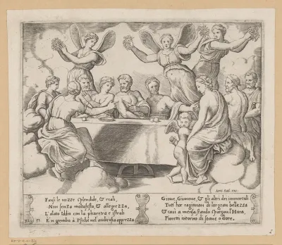 Bruiloft van Amor en Psyche