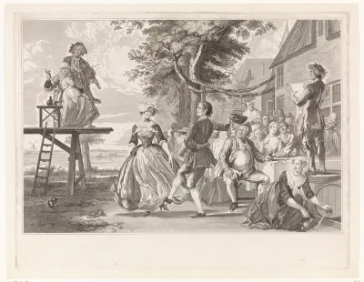 Bruiloft van Cloris en Roosje