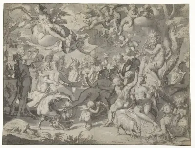 Bruiloft van Peleus en Thetis