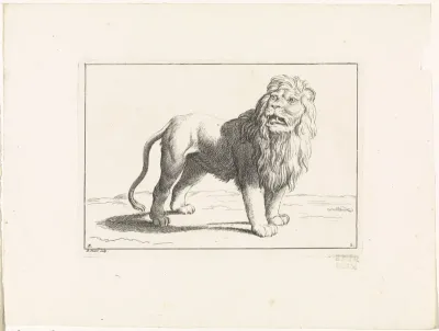 Brullende leeuw