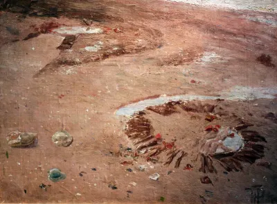 Brunnenring im Schlick