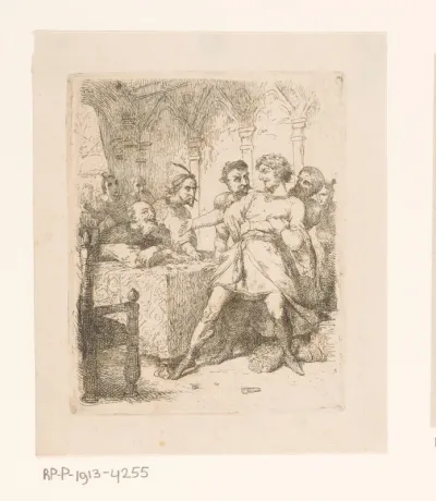 Bruno aan de dobbeltafel