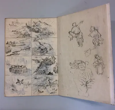 Brush and Ink Drawings after Life and Paintings