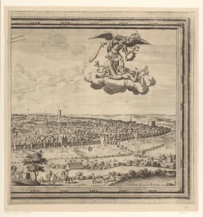 Bruxella nobilissima Brabantiae civitas ano 1640
