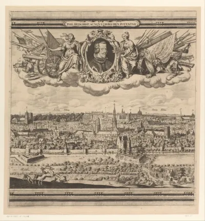 Bruxella nobilissima Brabantiae civitas ano 1640