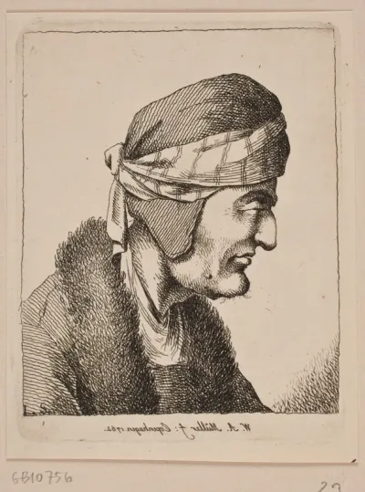 Brystbillede af en gammel Mand